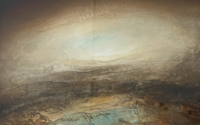 'Infinite View' contemporary landscape painting by Paul Denham