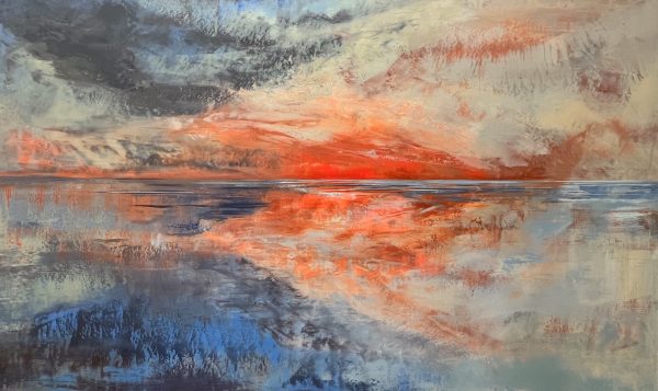 Where the Light Rests by Donna Goold, Oil on board, 90x150cm copy